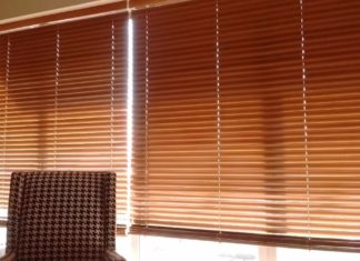 Persianas Horizontales de Madera
